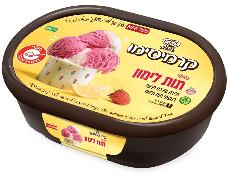 קרמיסימו שרבט תות לימון - ריאו בעיר