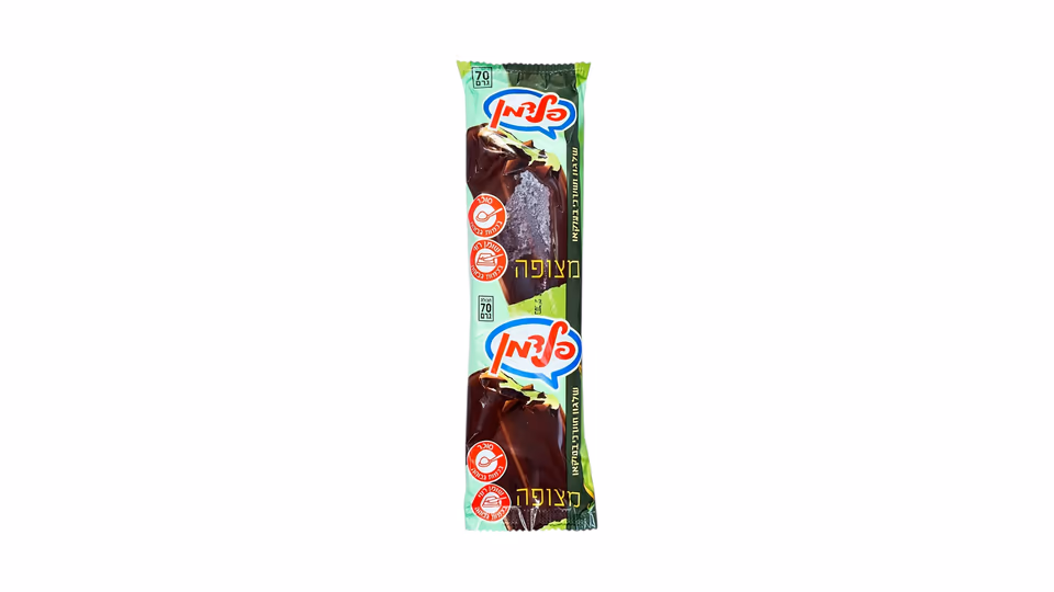 שלגון פיסטוק מצופה שוקולד פלדמן - ריאו בעיר