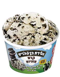 גלידת בן&ג׳ריס | קרם עוגיות - ריאו בעיר