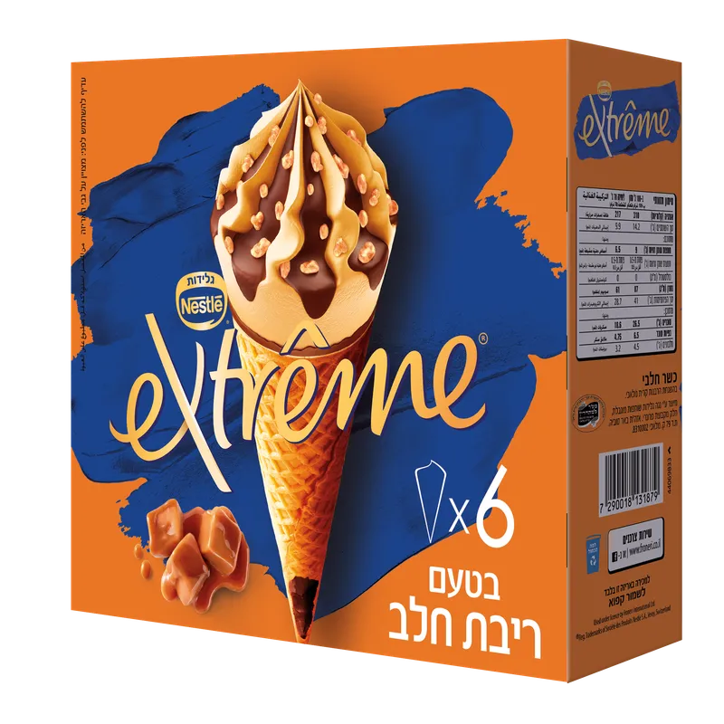 מאגדת טילון אקסטרים ריבת חלב 6 יחידות - ריאו בעיר