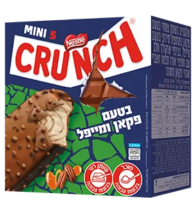מאגדת מיני קראנץ' פקאן ומייפל- 5 יחידות - ריאו בעיר