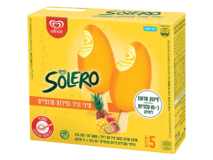 מאגדת סולרו מיני וניל פירות טרופיים - ריאו בעיר