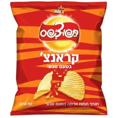 תפוצ'יפס קראנץ טבעי - ריאו בעיר