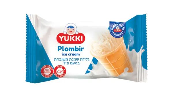 יוקי | גלידת שמנת משובחת בטעם וניל בגביע - ריאו בעיר